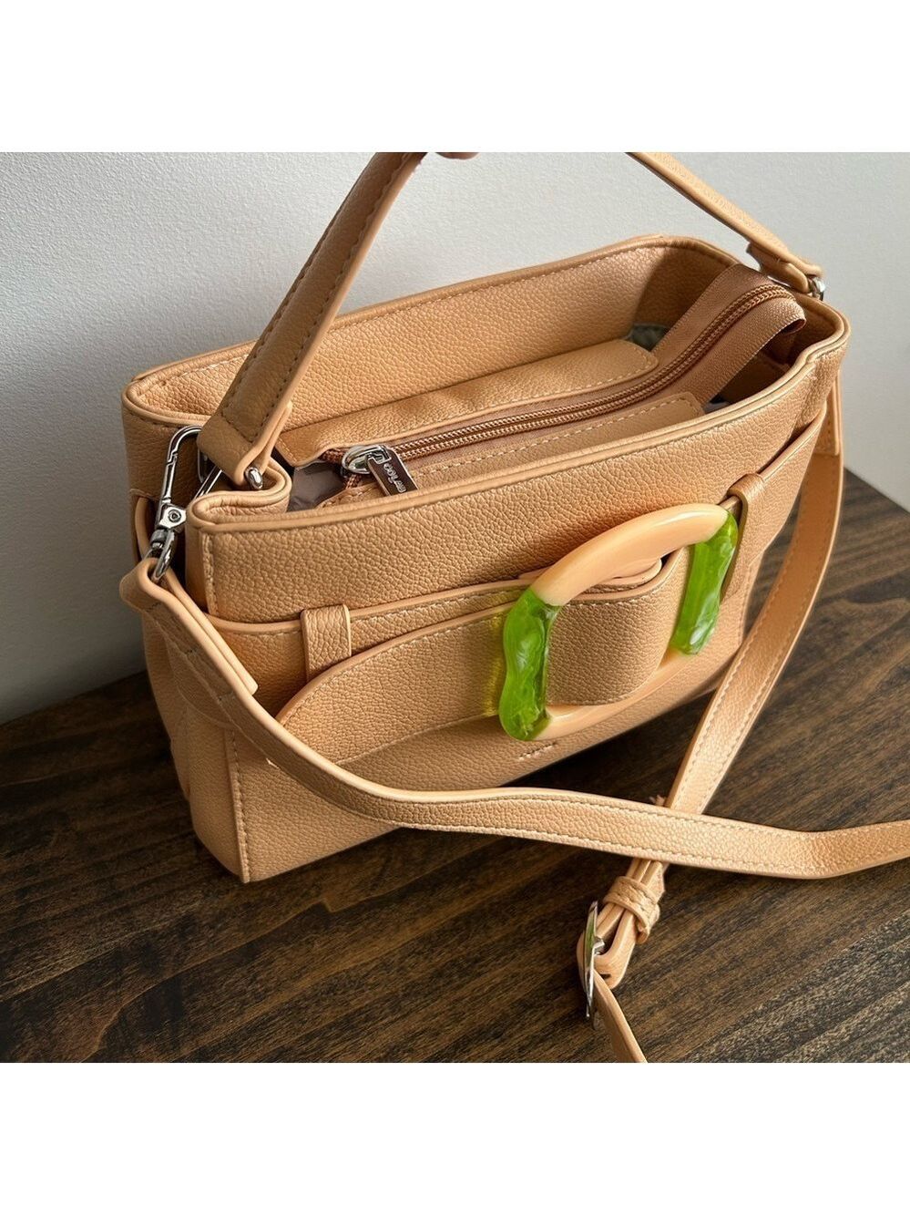 Colab Woodland ‘Ridley’ Crossbody Bag. - Picture 2 of 11